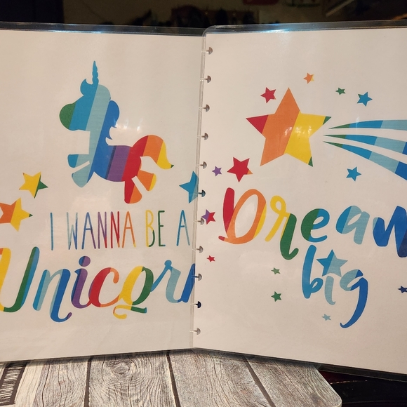 Handmade Double Sided Cover for BIG Happy Planner - Picture 11 of 12